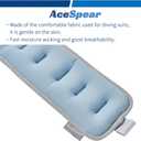 AceSpear Ankle Weights for Men Women Wrist Weights 2 * 1lb 2lbs 3lbs 4lbs 5lbs 6lbs Leg Weights Sandbags Kids Arm Hand Weights for Fitness Walking Running Gym (Blue)