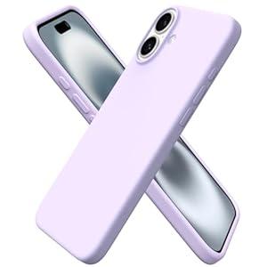 ORNARTO Compatible with iPhone 16 Plus Case 6.7, Slim Liquid Silicone 3 Layers Full Covered Soft Gel Rubber Phone Case Protective Cover 6.7 Inch, Ultramarine
