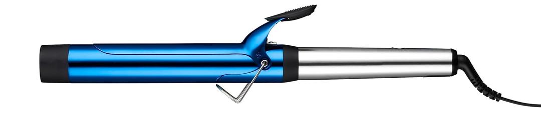 BaBylissPRO Nano Titanium Professional Curling Iron with Extended Barrel Perfect for Longer Hair (1 1/2 Inch, Blue)