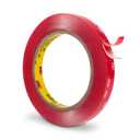 3M Tape Double Sided Tape 0.5''x15.4Ft Clear, Heavy Duty Mounting Tape 4910 Adhesive Waterproof Foam Tape for Car Home Office Decorative Automotive Trim Nameplate Indoor Outdoor, 0.04in Thick