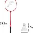 Franklin Sports Badminton Racket + Birdie Set - Replacement Badminton Equipment for Kids + Adults - 2 Player - 4 Player Badminton Racket Sets, One Size