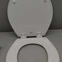 Bemis 1500EC 390 Lift-Off Wood Elongated Toilet Seat, Cotton White (Pack of 1)