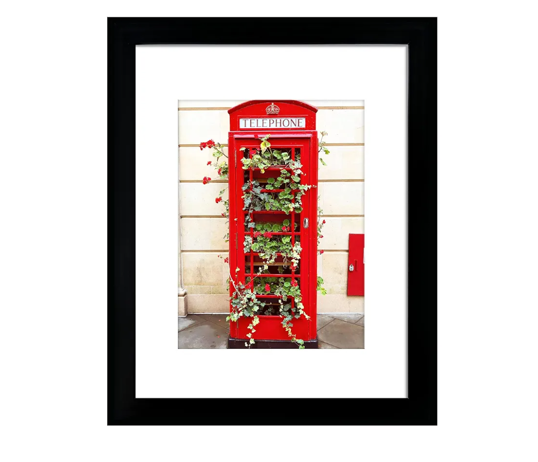 SESEAT 16x20 Picture Frame Black, Display Pictures 11x14 with Mat or 16x20 without Mat, Photo Frames Wall Gallery, 1 Pack