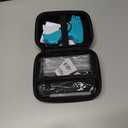 Lasnten 3007 Pcs Quick Clothing Fixer Kit with Fine Needle Stitch Gun for Clothes Storage Case 5 Needles 1500 Black 1500 White Quick Stitch Sewing Hemming Gun for Home Shops Warehouse(Green)