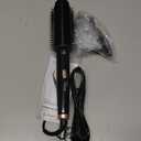 Farery 1.5 Inch Thermal Brush, Curling Iron for Smooth Bouncy Curls  Anti-Scald Hard Bristles, Lightweight, One-Button Start, Dual Voltage Travel Hair Tool with 360 Swivel Cord, 410F Fast Heat