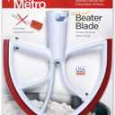 New Metro KA-6L Original Beater Blade Works w/ Most KitchenAid 6 or 7 Qt Bowl-Lift Stand Mixers, Red