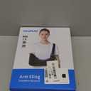 Velpeau Arm Sling Shoulder Immobilizer for Women and Men, fit Left or Right Arm - Rotator Cuff Support Brace - Medical Sling for Shoulder, Clavicle, Elbow Injury (Comfort type, Large: Bust 33.5-41)