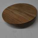 Juvale Round Acacia Wood Cake Stand for Wedding, Wooden Serving Platter for Appetizers and Desserts (12.75 Inches)