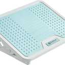 EUREKA ERGONOMIC Tilt Adjustable Footrest, Foot Rest for Under Desk at Work with Massage Surface, Office Foot Rest Under Desk with 20 Degree Tilt No Locking, Metal Frame