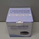 Travel Pillows for Airplanes Ergonomic Memory Foam Neck Pillow for Travel - 360 Head & Neck Support for Sleeping on Flights, Cars, Trains & Office (Gray-1)