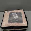 Pink Weighted Blanket Kids 10lbs, 40"x60", Twin Size Cooling Heavy Throw Blanket for 80-120lbs, Microfiber Soft Thick Big Blankets Weighted Comforter Breathable Gift for Sleeping, 40"x60"-10lbs, Pink