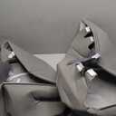 Replacement Parts For 2003-2006 Chevy Silverado Driver Passenger Bottom Leather Seat Cover Gray Mod-GS95-24372, 2 Pieces