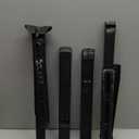 Rfiver Table Top TV Stand with Height Adjustable TV Legs, TV Stands Base with Cable Management for Most 37 to 86 Inch Flat or Curved TVs, Steel TV Feet Holds up to 150 lbs, Max VESA 800x600mm, Black