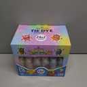 12 Colors Tie Dye Kit, Tie Dye Set for Kids, Pre-Filled Tye Dye Bottles, Non Toxic Permanent Fabric Dye Art Set, Easy DIY Fabric Art - Create Fun