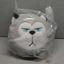 Hangry Petz: Cooper Husky - 12" Grey & White Animal Plush, Squeeze Tummy for Sounds, Hungry Angry Embroidered Expression, Soft Round Companion, Kids