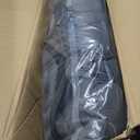 Tiita Lazy Chair with Ottoman, Modern Large Accent Lounge Chair, Leisure Sofa Armchair with Ottoman, Reading Chairs with Footrest for Bedroom, Living Room, Dorm Rooms, Garden (Dark Grey)