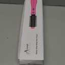 Aima Beauty One Step Hair Dryer & Volumizing Hot Air Brush, Ceramic Straightener Brush, Curler & Hot Comb 4 in 1 Salon Ionic Hair Brush, Rose Pink (1.26"/ 32mm Round Barrel)