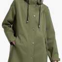 Orolay CHIIONE Lightweight Rain Jacket Women Waterproof Raincoats Packable Hooded Windbreaker Rain Jacket For Travel Outdoor, Size M