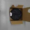 ME.FAN Silicone Coasters with Holder,[6 Pack] Drinking Coasters - Cup Mat for Hot or Cold Drinks, Thickened, Non-Slip, Non-Stick,Deep Tray Black