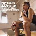 Muscle Milk Genuine Protein Shake, Vanilla Creme, 11.16 Fl Oz Bottle, 12 Pack, 25g Protein, Zero Sugar, Calcium, Vitamins A, C & D, 5g Fiber, Energizing Snack, Workout Recovery, Packaging May Vary (EXP 09/16/25)