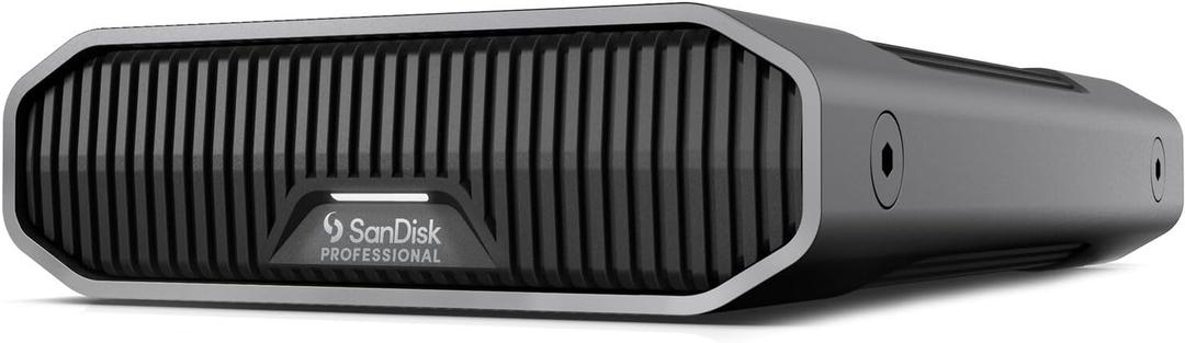 SanDisk Professional 12TB G-Drive Enterprise-Class External Desktop Hard Drive - 7200RPM Ultrastar HDD Inside, USB-C (10Gbps), USB 3.2 Gen 2, Mac Ready - SDPHF1A-012T-NBAAD