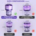 Lemige 2 Pack Vacuum Filters Replacement Parts Compatible with Dyson V11 Origin V11 Torque Drive V11 Animal V11 Complete V11 Extra V15 Detect V15s Detect Submarine Vacuums, Compare to Part 970013-02