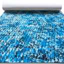 FOCEAN Boat Flooring EVA Foam Boat Decking Camo Marine Flooring Self-Adhesive Marine Mat for Motorboat RV Yacht Kayak
 94"x16" (94" x 16", Blue)