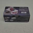 Ourokhome Vegetable Mandolin Slicer, Hand Safe Kitchen Food Shredder with 6 Mandoline Blades, Veggie Waffle Cutter for Potato, Carrot, Zucchini, Onion, Essential Kitchen Gadgets (6 in 1, White)