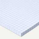 Amazon Basics Loose Leaf Paper, Graph Ruled Binder Paper, 100 Sheets, 11" x 8.5", 6 pack, White