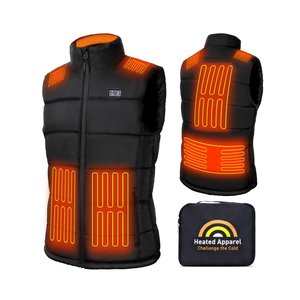 PLIDINNA Women's Heated Vest With Battery Pack 7.4V, Lightweight Warm Electric Heating Vest for Hunting,Outdoor Sports（BLACK,2XL)