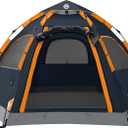 ADSMART Instant Tents for Camping 3 Person Tent Waterproof Easy Setup Sets Up Backpacking Tents with Carry Bag for Outdoor Hiking