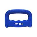 JFIT Neoprene D Grip Dumbbells - Single Weights 1LB Premium Non-Slip, Hand Weights, Ergonomic Design