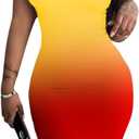 Mrskoala Women Midi Tank Dresses Sexy Club Casual Dress Summer, Medium