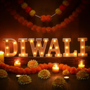 6 Pcs Diwali Light up Letters 6.3 Inch Battery Powered Letter Sign Diwali Decor for Home Mandir Table Decoration Items Marquee Night Lights Indian Hindu Pooja Room Light for Puja Party Festival Gifts