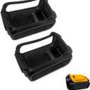 2pcs Silicone Protect case for Dewalt 20V 4.0,5.0 Battery
