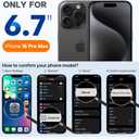 Miracase Magnetic for iPhone 15 Pro Max Case, [Soft Anti-Scratch Microfiber Lining], Compatible with MagSafe, Liquid Silicone Case Shockproof Drop Protection Phone Case for 15 ProMax, Sand