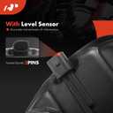 A-Premium Engine Coolant Overflow Recovery Reservoir Tank [with Sensor] Compatible with Mercedes-Benz [W164] GL320, GL350, GL450, GL550, ML320, ML350, ML450, ML500, ML550, ML63 AMG, SLS AMG - Front