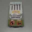Gopher Repellent Ultrasonic Solar Powered - Mole Repellent Stakes Outdoor Pet Safe - Groundhog Repeller Snake Rodent Gopher Spikes Chaser - Sonic Mole Deterrent Devices (4)