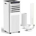 Portable Air Conditioners, 10000 BTU Portable AC up to 450 Sq.Ft, 3 in 1 AC Unit with Cool, Dehumidifier & Fan Modes, Remote Control & 24H Timer, AC Unit for Bedrooms, Living Rooms & Apartments