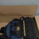 CLC Work Gear PB1133 38 Pocket Molded Base Tool Backpack, Black/Blue