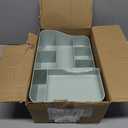 MIUOPUR Makeup Organizer with Drawers, Bathroom Counter Organizer, Plastic Cosmetic Display Case, Large Skincare Storage for Vanity Countertop, Ideal for Bedroom Dresser top and Desktop (Fresh Green)