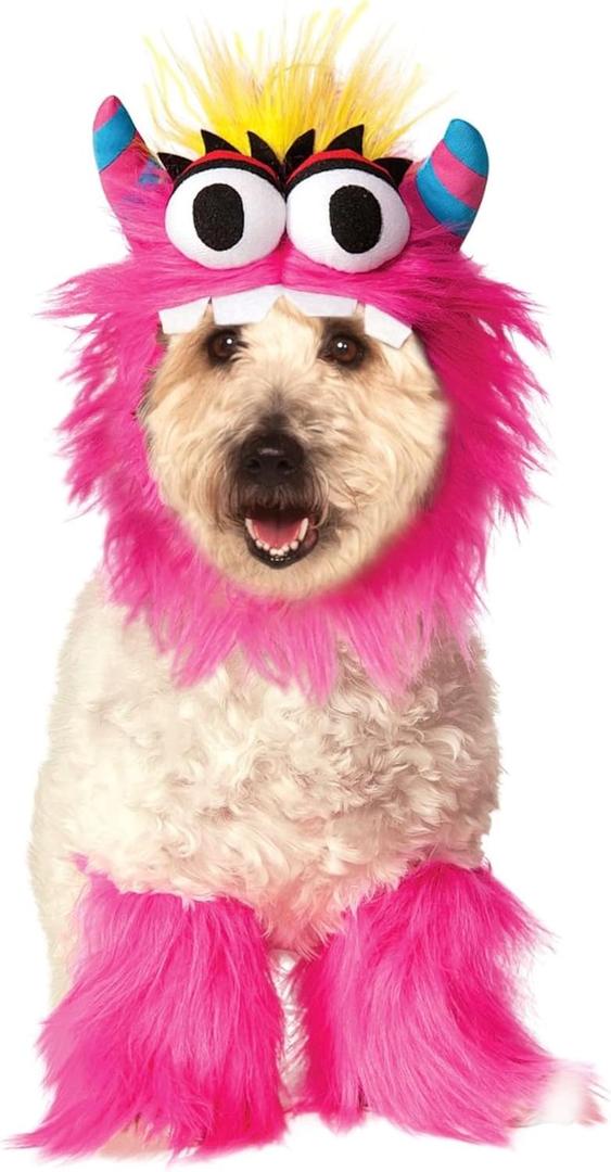 Rubies Pink Monster Pet Costume for Dogs or Cats, Large (Large (Pack of 1))