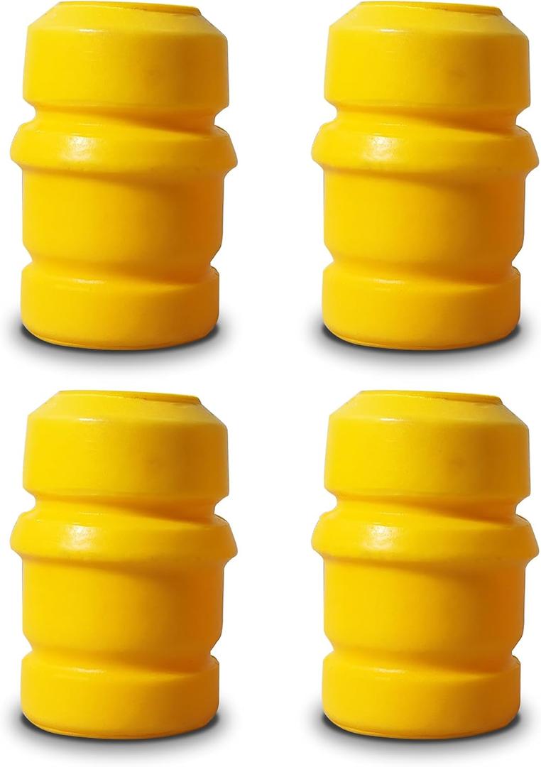 TJ Bump Stop, Jounce Bumpers Compatible with 1997-2006 Wrangler TJ, 1993-1998 Grand Cherokee ZJ, 1994-2002 RAM 1500 2500 3500 Pickup (2Pair)