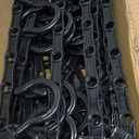 24 Pack Hangers Space Saving Magic Space Saver Storage Smart Plastic Clothes Hanger Organizer Closet Organizers and Storage for Closet Wardrobe Apartment College Dorm Room Essentials, Black