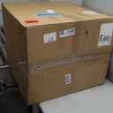 New One Piece Universal Tractor Seat and Compact High Back Mower Seat with Adjustable Armrest, Yellow Vinyl