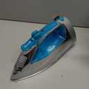 Sunbeam Turbo Steam Iron 1400W Quick Heat Stainless Steel Soleplate Shot of Steam Horizontal and Vertical 3 Way Auto Off 240ml Water Tank White Teal