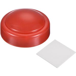 MECCANIXITY Touch Tap Light LED Push Night Light AAA Battery Powered 3.8inch for Closet Cabinet Stair Camping Red Pack of 4