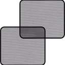 ZATOOTO Car Window Shades Car Window Shade for Baby Transparent Sun Blocker UV & Anti-Glare Protection for Camping, Napping, and Relaxing Auto Covers 2 Pack,15.75 * 13.78 in