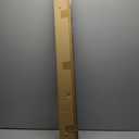 CHICOLOGY Mini Blinds for Indoor Windows  34"W x 48"H, Cappuccino Horizontal Vinyl Blinds | Cordless | Easy to Install | Sleek Low-Profile Fit for Doors, Offices, Kitchens & Apartments (Cappuccino (Commerical Grade))