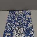 Artoid Mode Beige Floral Paisley Table Runner, Seasonal Spring Kitchen Dining Table Decoration for Home Party Decor 13x72 Inch